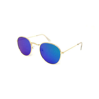 Peculiar Eyewear KEN Round Metal Frame Sunglasses For Men and Women