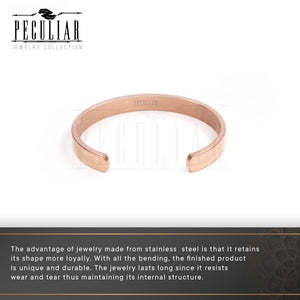 Peculiar Jewelry Muted Cuff Bangle Bracelet - peculiareyewear