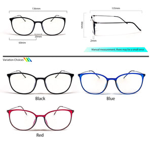 Peculiar AGNES Round Anti Radiation Glasses UV400 - peculiareyewear