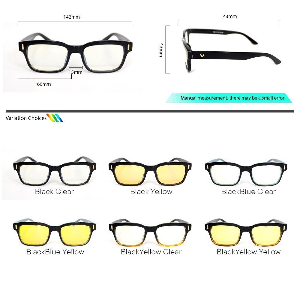 CES DRILON for Ces Style x Peculiar MARVY Square Anti Radiation Glasses UV400 - peculiareyewear