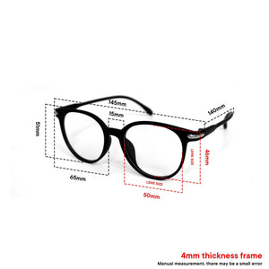 CES DRILON for Ces Style x Peculiar DISCO BABY Round Polycarbonate Frame Anti Radiation Glasses UV400 - peculiareyewear