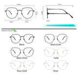 Peculiar ERIS Deco Anti Radiation Glasses UV400 - peculiareyewear