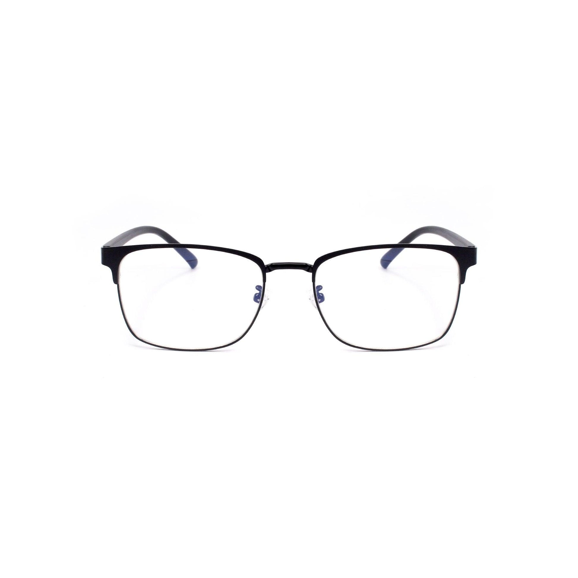 Peculiar GAVIN Square FLEX TR90 Rubberized Frame Anti Radiation Glasses UV400 - peculiareyewear