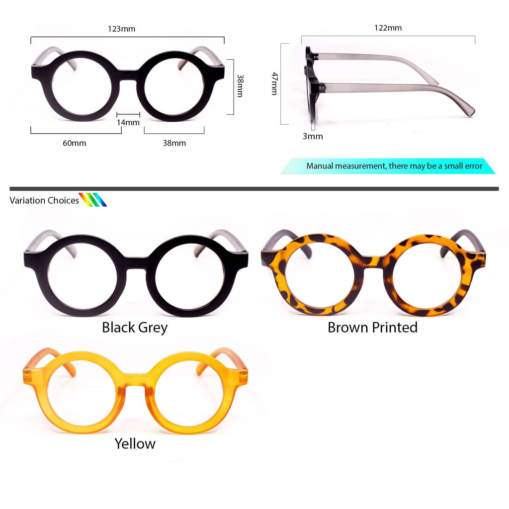 Peculiar OWEN Round KIDS Anti Radiation Glasses UV400 (3 - 8 YEARS OLD) - peculiareyewear