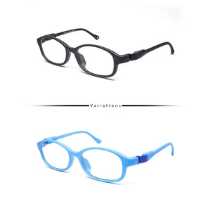 Peculiar PEYTON Square KIDS Rubberized Frame Anti Radiation Glasses UV400 - peculiareyewear