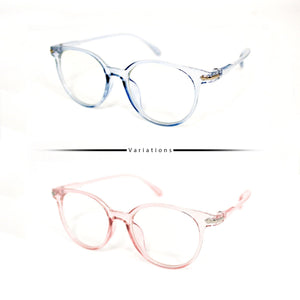 CES DRILON for Ces Style x Peculiar DISCO BABY Round Polycarbonate Frame Anti Radiation Glasses UV400 - peculiareyewear
