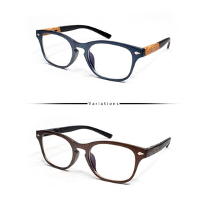 Peculiar DREW Square Acetate Frame Anti Radiation Glasses UV400 - peculiareyewear
