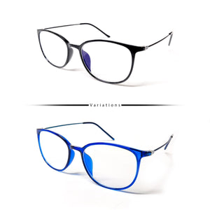 Peculiar AGNES Round Anti Radiation Glasses UV400 - peculiareyewear