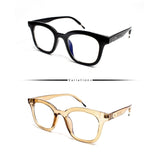Peculiar CLARA Square Polycarbonate Frame Anti Radiation Glasses UV400 - peculiareyewear