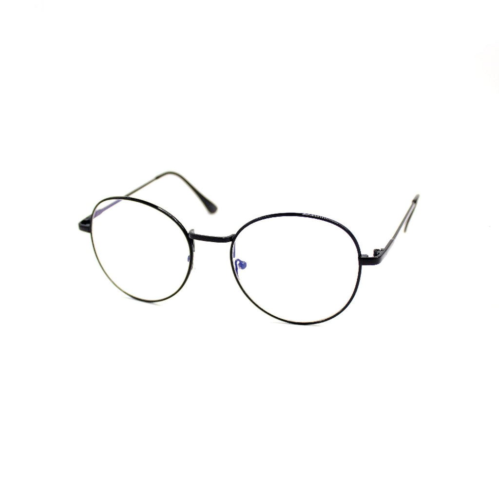 Peculiar SKYLER Round  Metal Frame Anti Radiation Glasses UV400 - peculiareyewear
