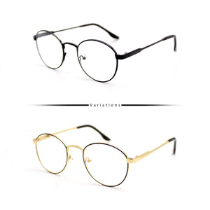 Peculiar ALEX Round Alloy ( 3x Metal Plating) Frame Anti Radiation Glasses UV400 - peculiareyewear