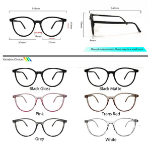Peculiar REXX Cat Eye FLEX TR90 Frame Anti Radiation Glasses UV400 - peculiareyewear