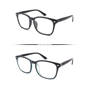 Peculiar AOKI Square Polycarbonate Frame Anti Radiation Glasses UV400 - peculiareyewear