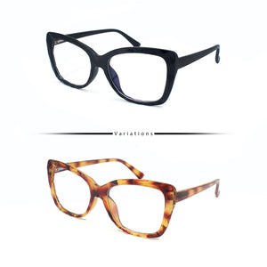 Peculiar STELLA Cat Eye Frame Anti Radiation Glasses UV400 - peculiareyewear