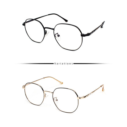 Peculiar REIN Square in Metallic Frame Anti Radiation Glasses for Men and Women - peculiareyewear