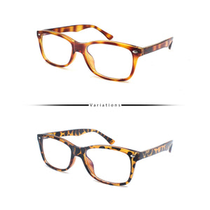 Peculiar PARIS Square Frame Anti Radiation Glasses UV400 - peculiareyewear
