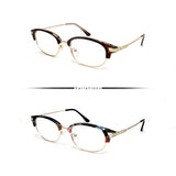 Peculiar YSSA Oval Premium  Frame Anti Radiation Glasses UV400 - peculiareyewear