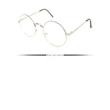 Peculiar ELI Round Alloy (3x Metal Plating) Frame Anti Radiation Glasses UV400 - peculiareyewear