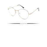 Peculiar SKYLER Round  Metal Frame Anti Radiation Glasses UV400 - peculiareyewear