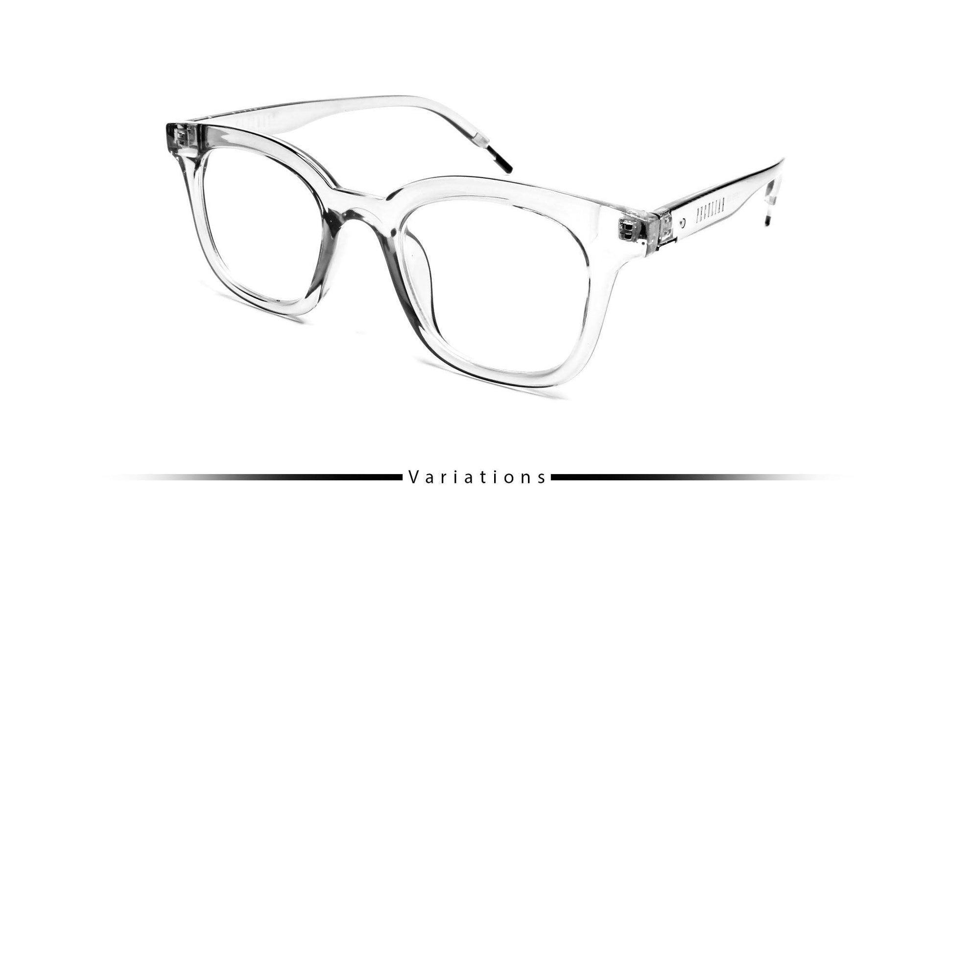 Peculiar CLARA Square Polycarbonate Frame Anti Radiation Glasses UV400 - peculiareyewear