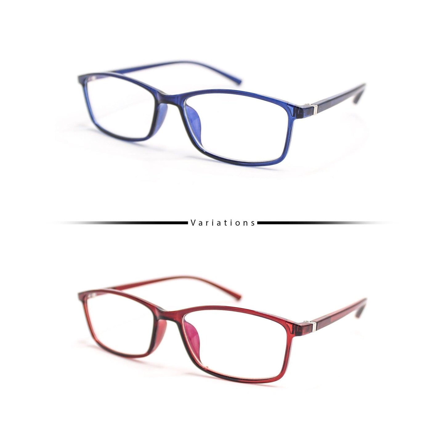 Peculiar MAXX Square Polycarbonate Frame Anti Radiation Glasses UV400 - peculiareyewear
