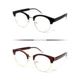 KEN CHAN x Peculiar LUXE Round Polycarbonate Frame Anti Radiation Glasses UV400 - peculiareyewear