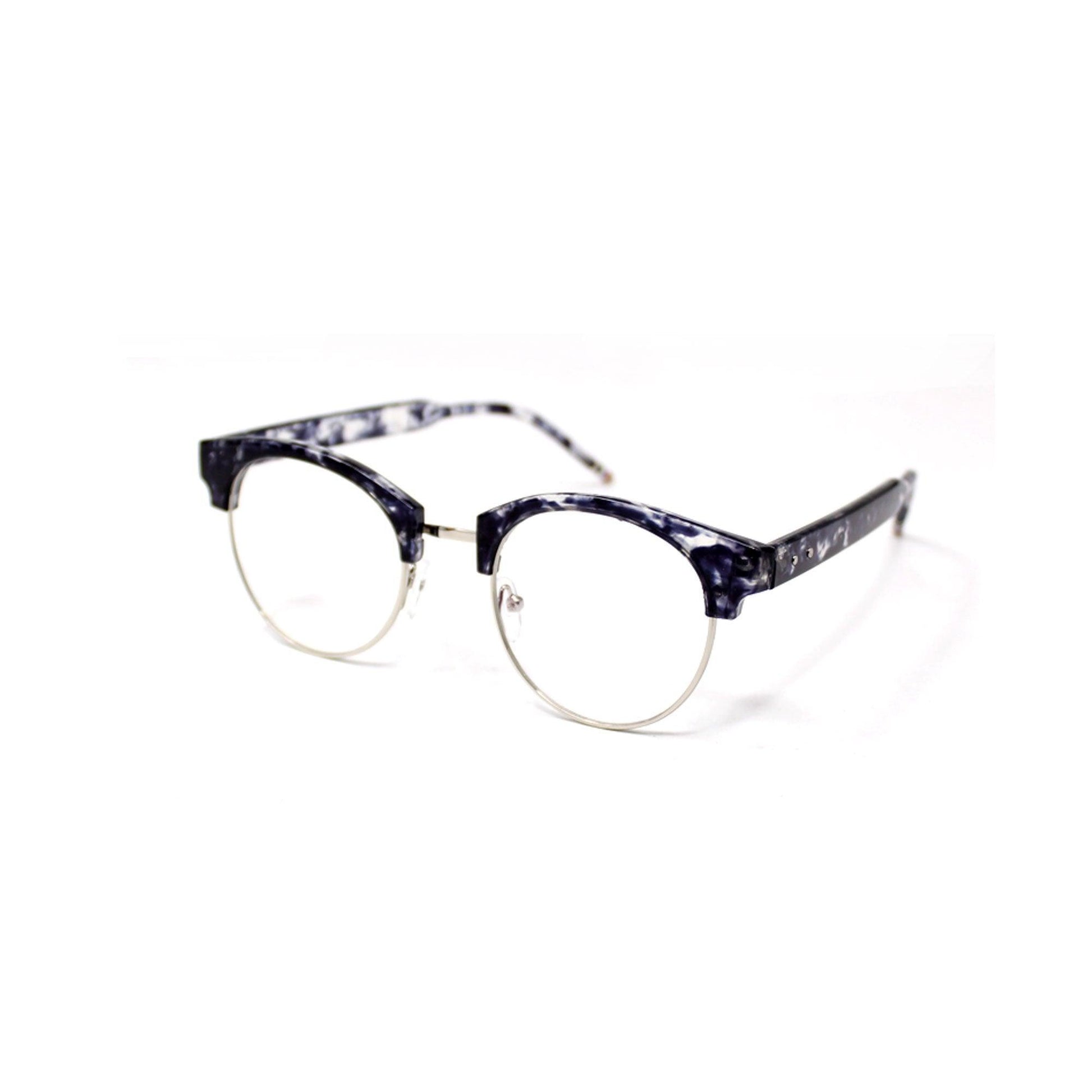 KEN CHAN x Peculiar LUXE Round Polycarbonate Frame Anti Radiation Glasses UV400 - peculiareyewear