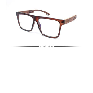 Peculiar JACOB Square Polycarbonate Frame Anti Radiation Glasses UV400 - peculiareyewear