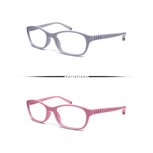 Peculiar TAYLOR Square KIDS FLEX TR90 Rubberized Frame Anti Radiation Glasses UV400 (3 - 8 Years Old) - peculiareyewear