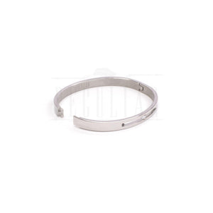 Peculiar Jewelry Diamond Centered Hinged Bangle Bracelet - peculiareyewear