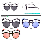 Peculiar ELLIOT Round Polycarbonate Frame CLIP LENS Anti Radiation Glasses UV400 - peculiareyewear