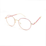 Peculiar ZION Round Stainless Steel Frame Anti Radiation Glasses  UV400 - peculiareyewear