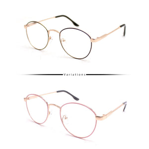 Peculiar ALEX Round Alloy ( 3x Metal Plating) Frame Anti Radiation Glasses UV400 - peculiareyewear