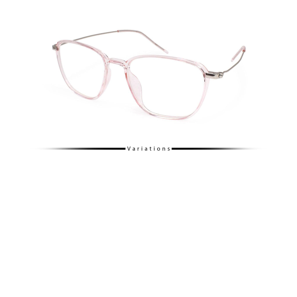 Peculiar SABER Square FLEX TR90 Frame Anti Radiation Glasses UV400 - peculiareyewear