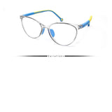 Peculiar AIDEN Cat Eye KIDS FLEX TR90 Rubberized Frame Anti Radiation Glasses UV400 - peculiareyewear