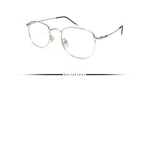 Peculiar LUE Square  in Metallic Frame Anti Radiation Glasses for Men and Women - peculiareyewear