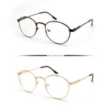Peculiar ALEX Round Alloy ( 3x Metal Plating) Frame Anti Radiation Glasses UV400 - peculiareyewear