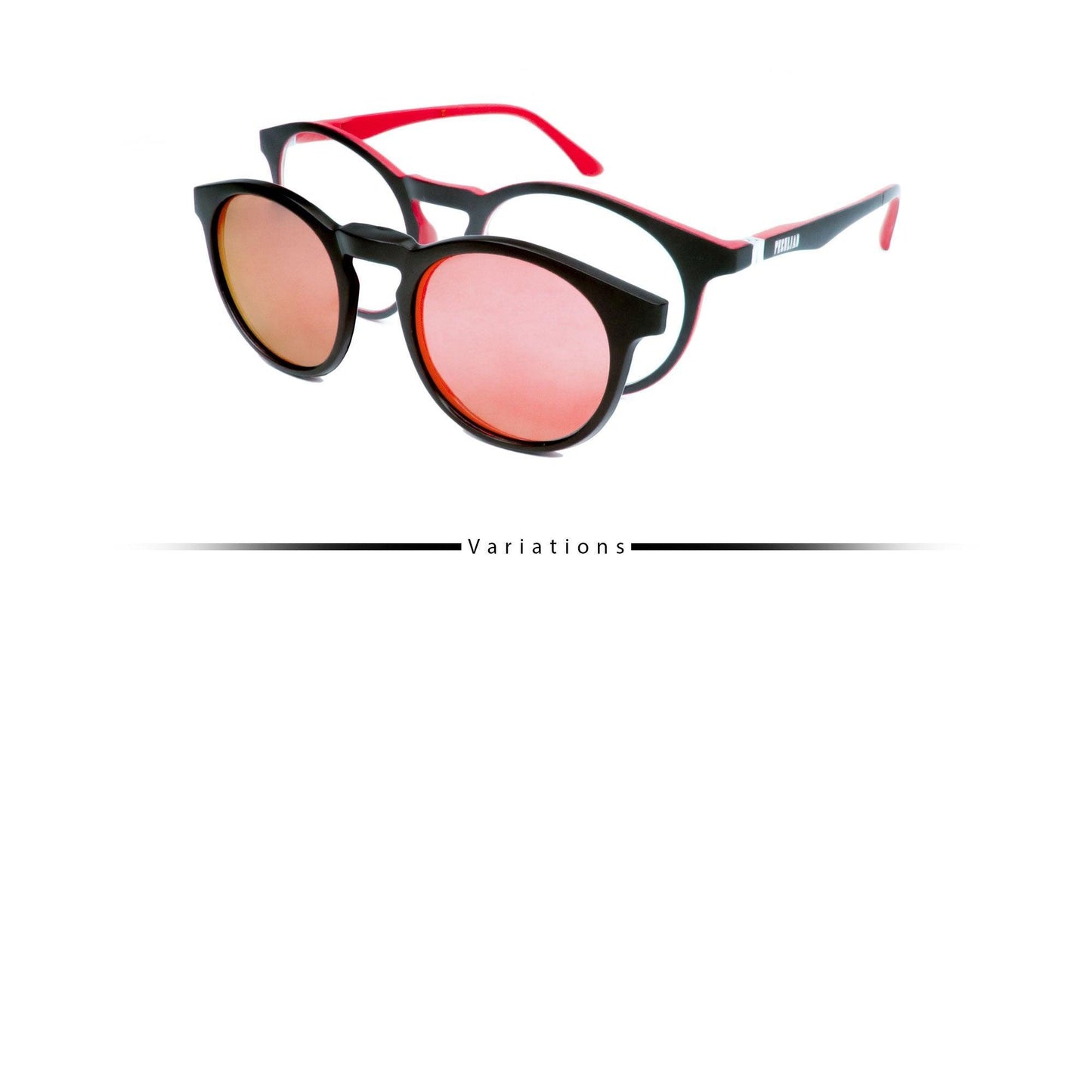 Peculiar ELLIOT Round Polycarbonate Frame CLIP LENS Anti Radiation Glasses UV400 - peculiareyewear