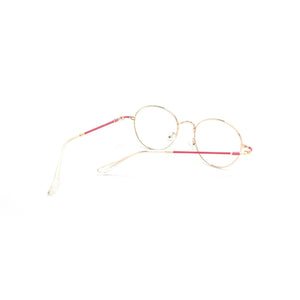 Peculiar ZION Round Stainless Steel Frame Anti Radiation Glasses  UV400 - peculiareyewear