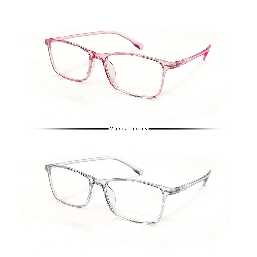 Peculiar ARK Rectangle FLEX TR90 Frame Anti Radiation Glasses UV400 - peculiareyewear