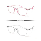 Peculiar DEL Rectangle FLEX TR90 Frame Anti Radiation Glasses UV400 - peculiareyewear