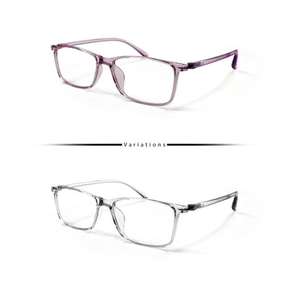 Peculiar HAMI Rectangle FLEX TR90 Frame Anti Radiation Glasses UV400 - peculiareyewear