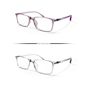 Peculiar HAMI Rectangle FLEX TR90 Frame Anti Radiation Glasses UV400 - peculiareyewear