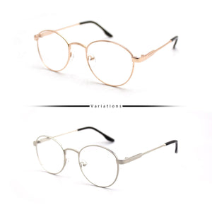 Peculiar ALEX Round Alloy ( 3x Metal Plating) Frame Anti Radiation Glasses UV400 - peculiareyewear