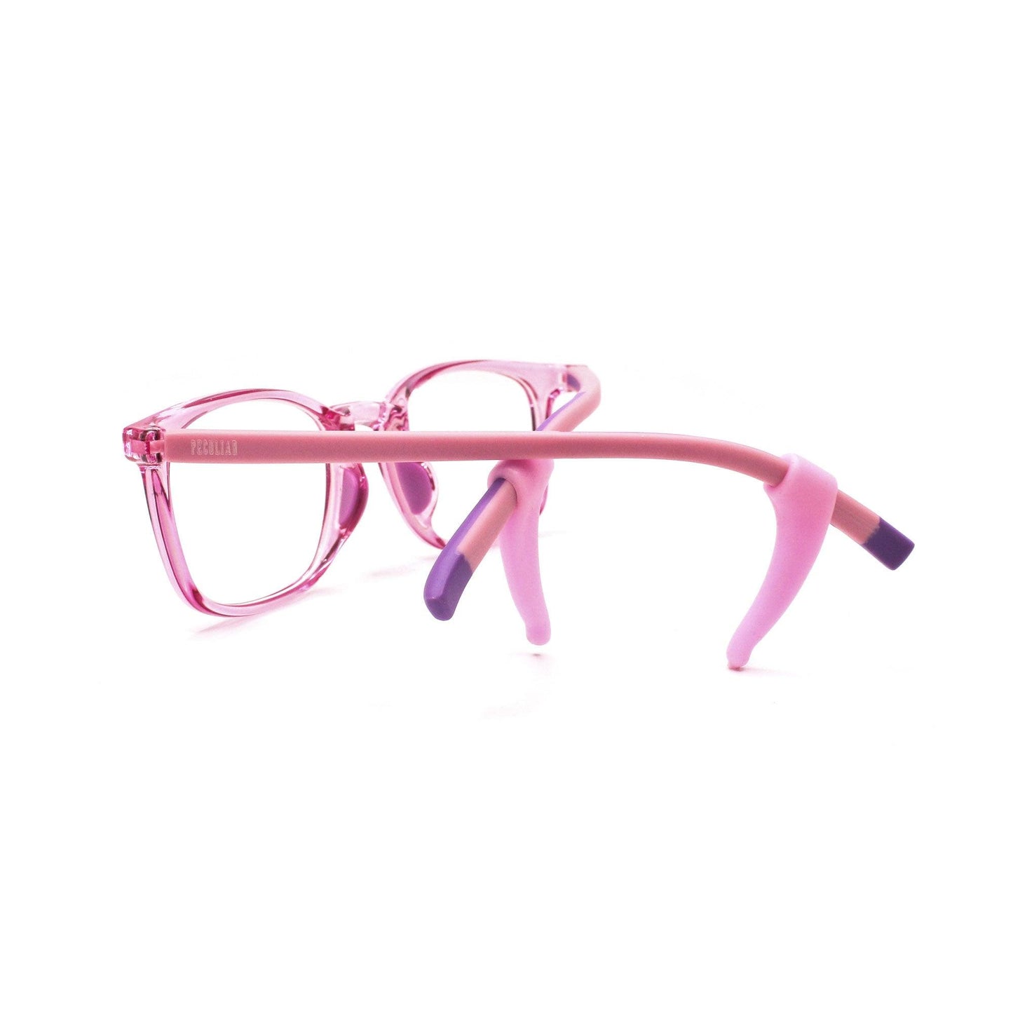 Peculiar JILLIAN Rectangle KIDS FLEX TR90 Rubberized Frame Anti Radiation Glasses UV400 (5-10 yrs old) - peculiareyewear