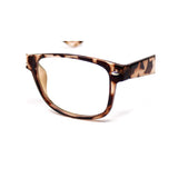 Peculiar BOSS Square Polycarbonate Frame Anti Radiation Glasses UV400 - peculiareyewear