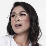 Peculiar LUKE Square TRANSWHITE Peculiar Photochromic TransitionPRO - peculiareyewear