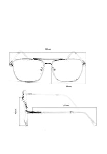 Peculiar x Ces Style CLASSY BABY Rectangle SILVER Peculiar Photochromic TransitionPRO Lens - peculiareyewear