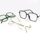 Peculiar RONIN Square OVERSIZED Polycarbonate Frame Anti Radiation Glasses UV400 - peculiareyewear