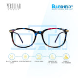Peculiar KNOX Square Anti Radiation Glasses UV400 - peculiareyewear